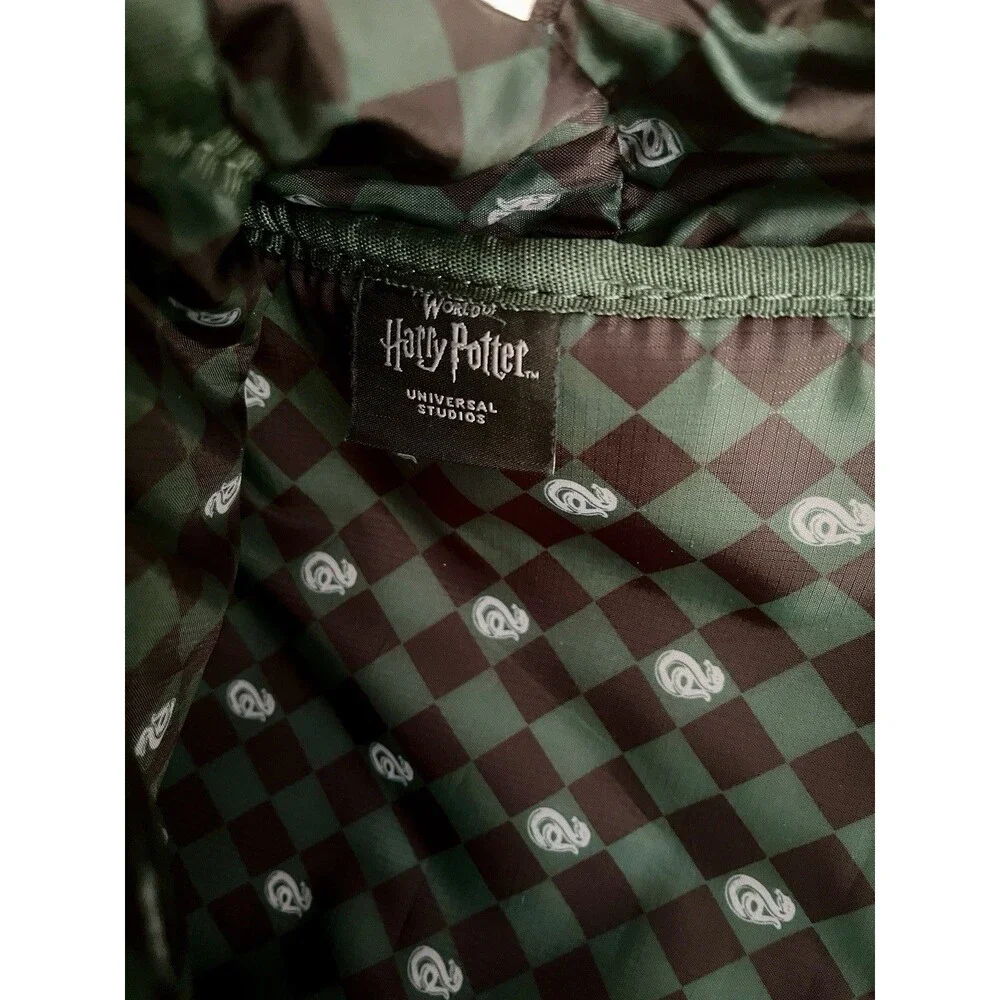 Wizarding World Universal Harry Potter Slytherin Backpack Large Crest Lined